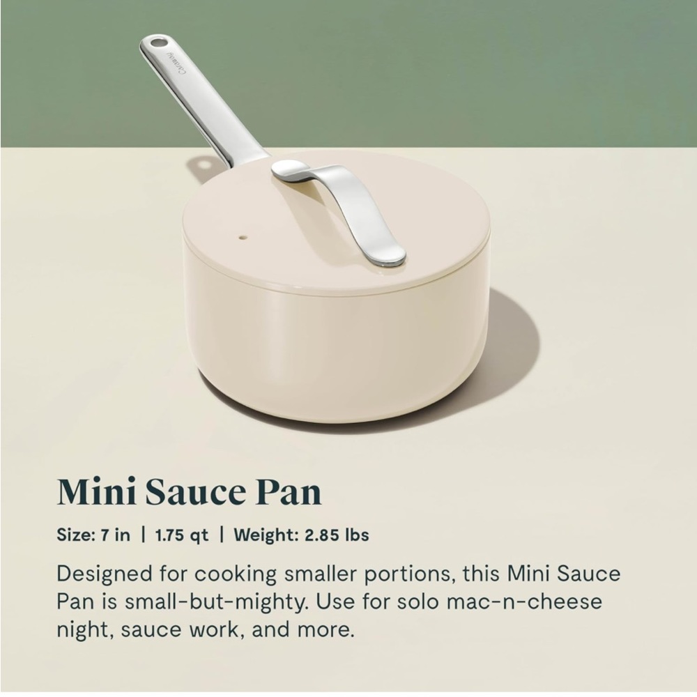 Caraway Mini Sauce Pan (1.75 qt) | NEW WITHOUT BOX